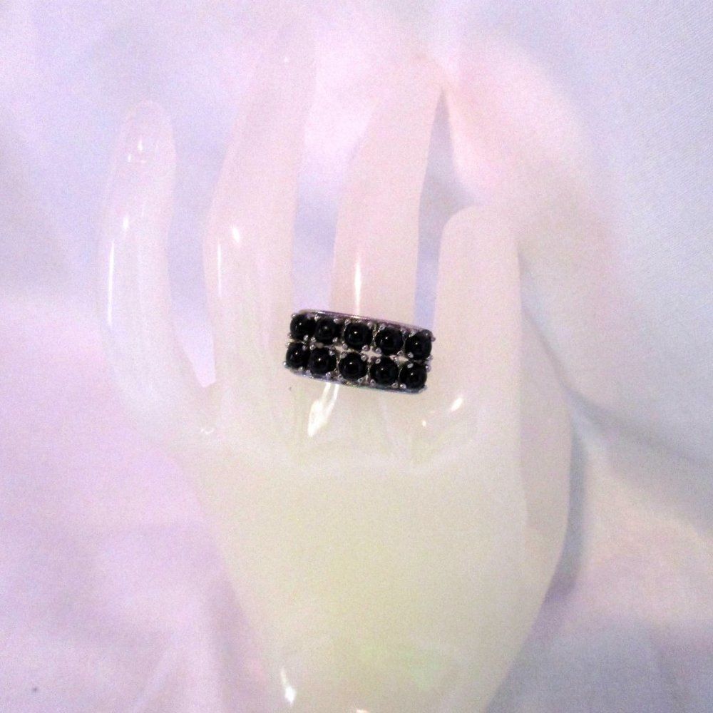 Black Onyx (Rnd) Ring - Picture 6 of 7